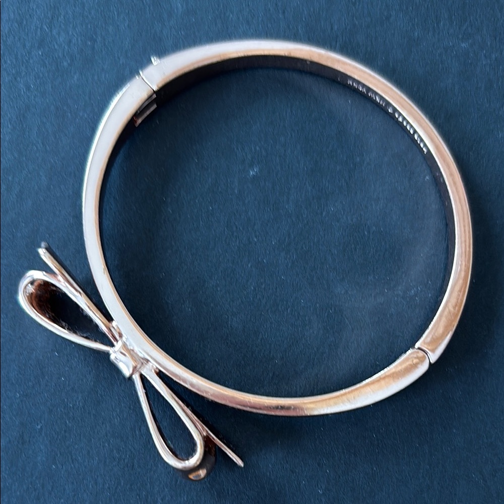 Kate Spade Rose Gold Bow Bracelet (small wrist fit)